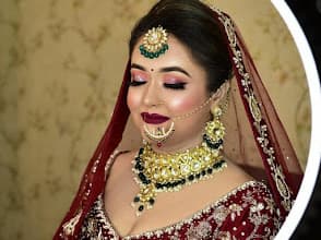 Blush and Glam Salon & Academy: Makeup Artist for Brides in Lucknow