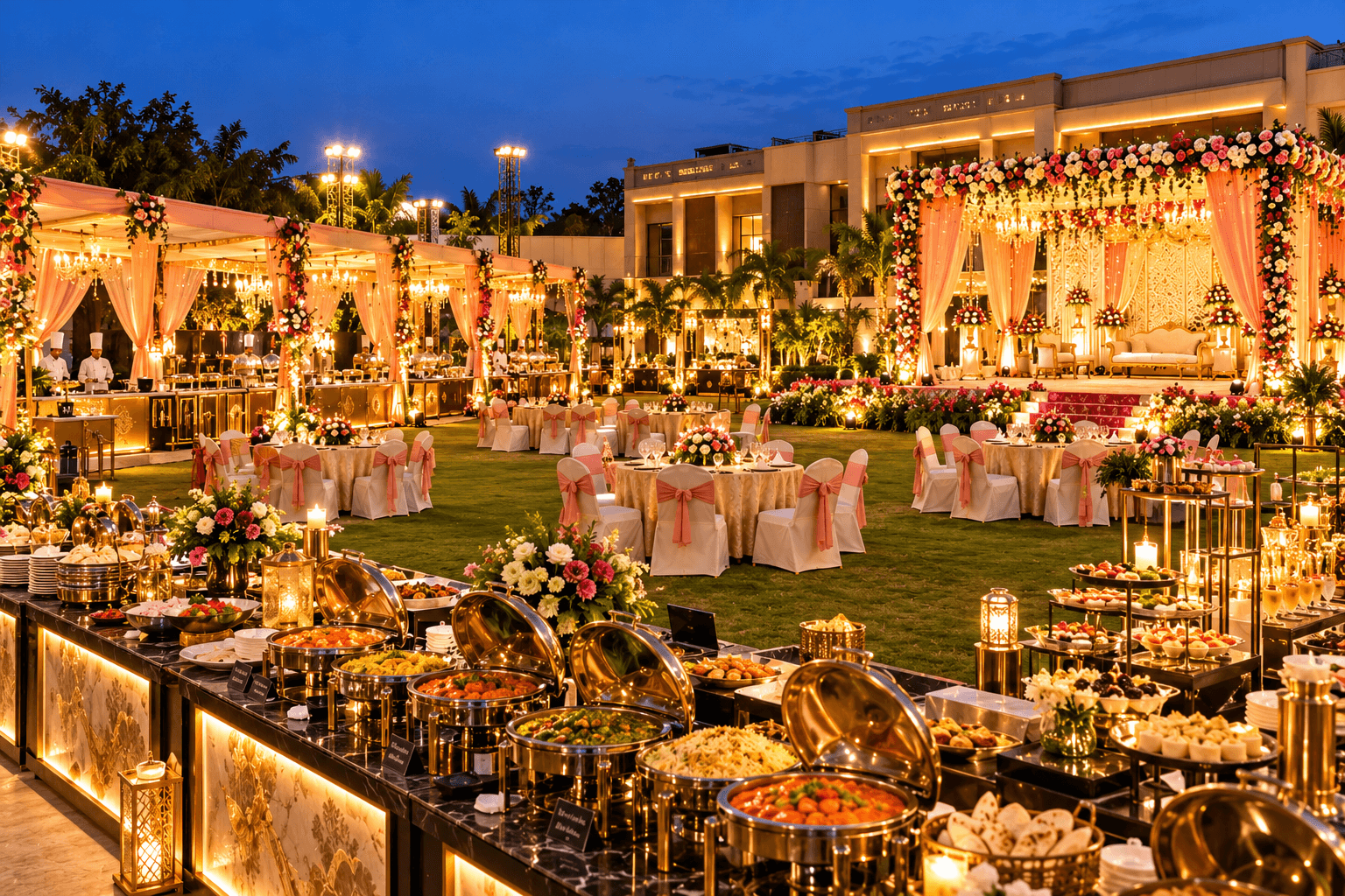Wedding Lawn with Catering in Lucknow: Complete Venue Booking Guide