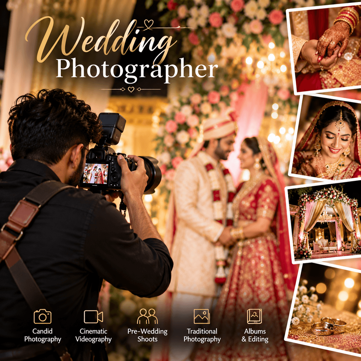 Affordable Wedding Photographer in Lucknow: Budget-Friendly Booking Guide